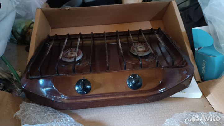 Настольная газовая плита 2 конфорки