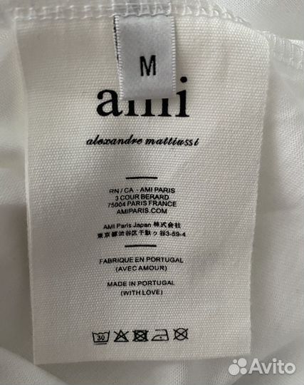 Футболка ami paris