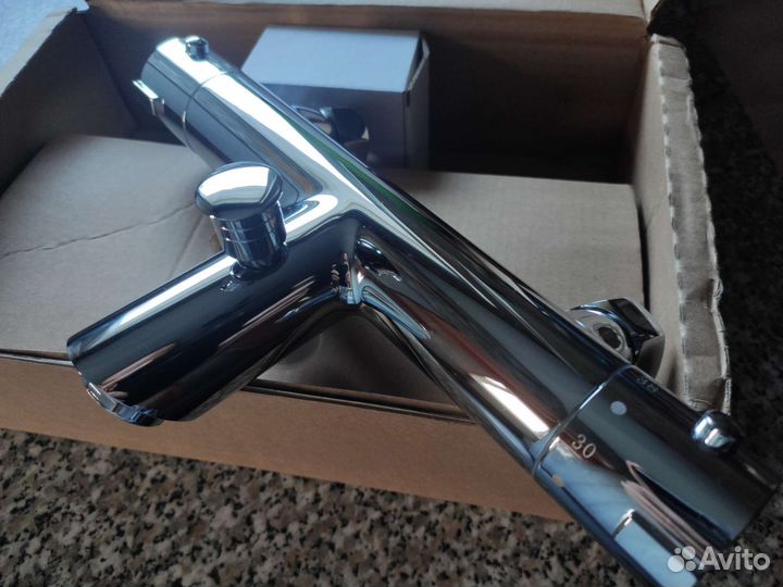 Смеситель для ванны с термостатом