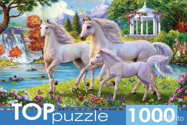 Пазлы на 1000 и 1500 деталей