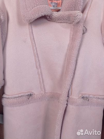 Дублёнка и шапочка демисезон