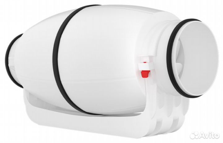 Круглые канальные вентиляторы в шумоизолированном корпусе серии LS-125-V