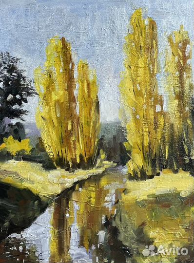 Картина маслом пейзаж