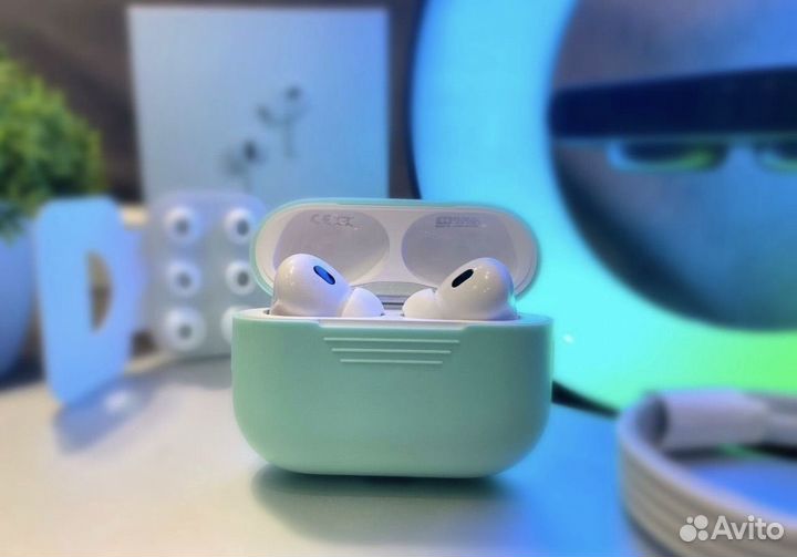 Беспроводные наушники Airpods pro 2чехол в подарок