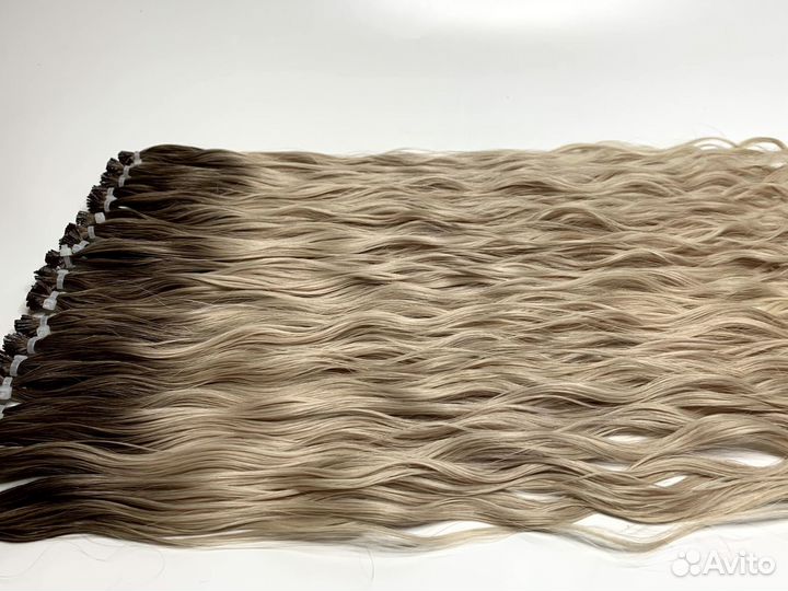 Волосы для наращивания в капсулах