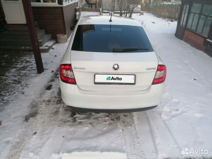 Skoda Rapid 1.6 МТ, 2016, 170 000 км