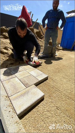Тротуарная плитка / брусчатка от завода от 120 м2