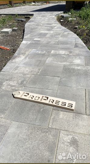 Тротуарная плитка с завода от 120 м2