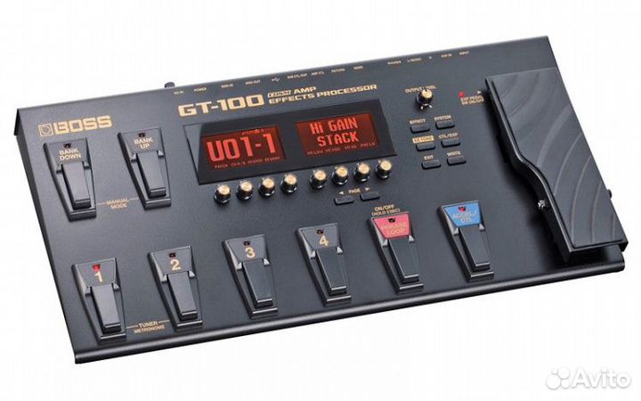 Boss GT-100 - процессор эффектов для электрогитар