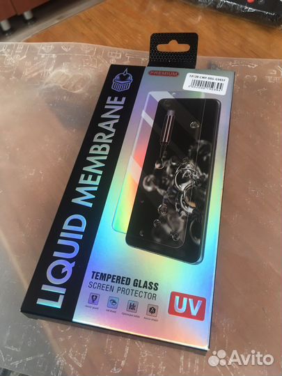 Защитное слекло с UV лампой