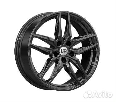 R18 5x114,3 7J ET53 D54,1 Wheels UP Up112 New Black