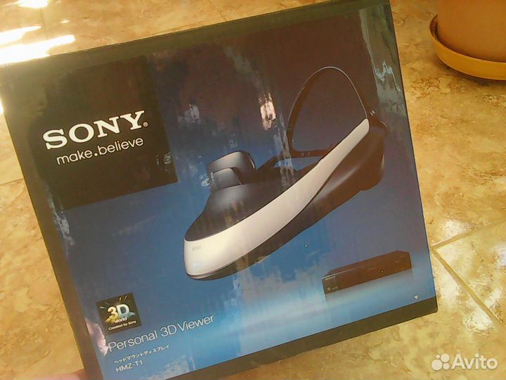 Продам 3D шлем Sony HMZ-T1P