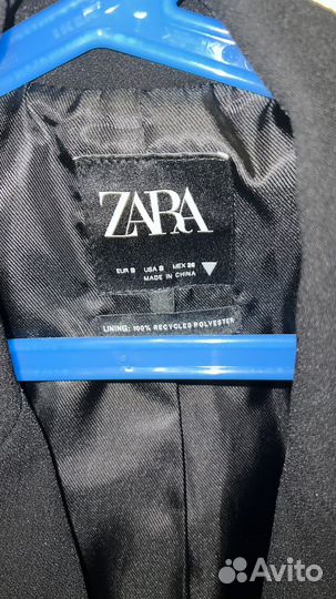 Пиджак женский черный zara