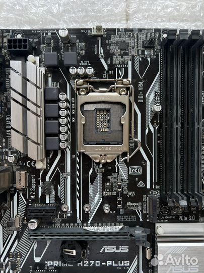 Материнская плата asus prime h270-plus