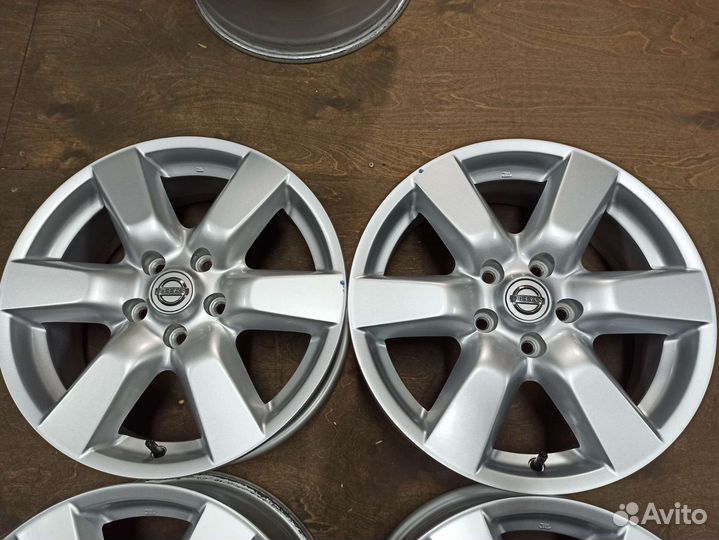Диски 17 5х114,3 ET45 оригинал Ниссан из Японии