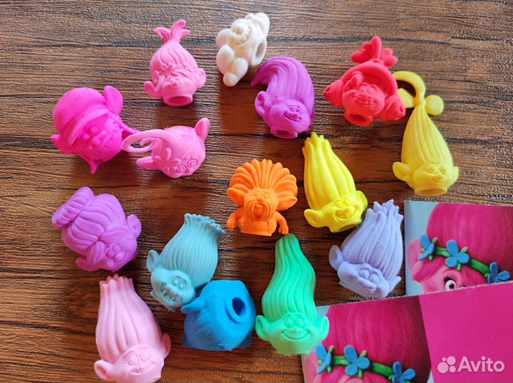 Тролли ластики из Пятерочки