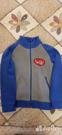 Флисовая кофта на мальчика рост 128
