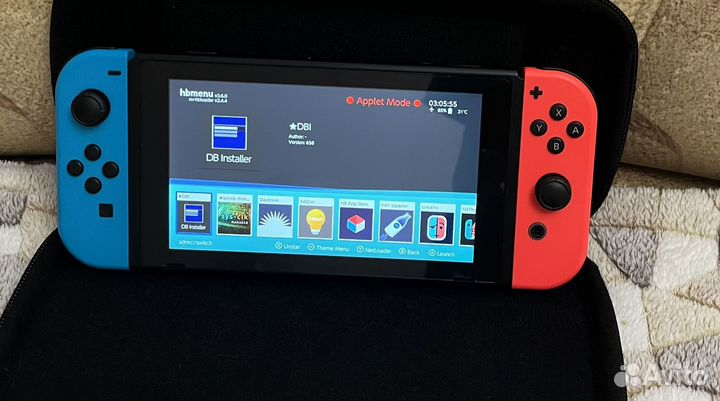 Прошитая rev 2 nintendo switch