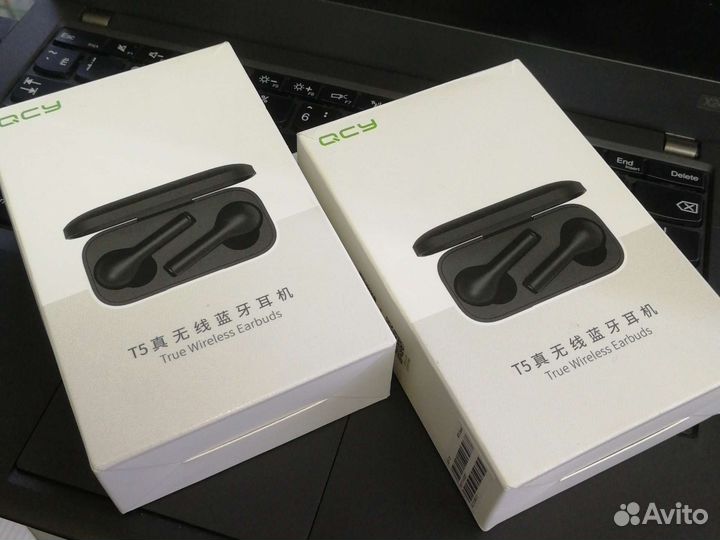 Беспроводные наушники qcy