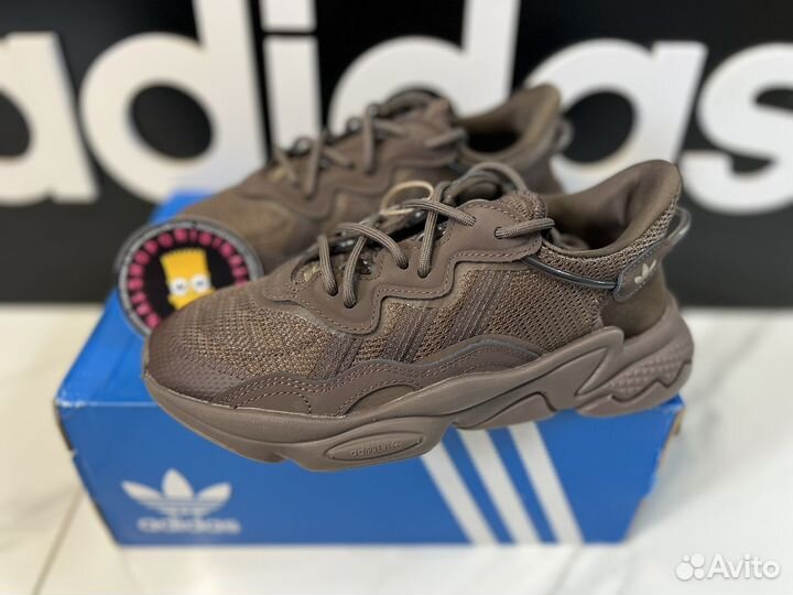 Кроссовки adidas ozweego brown оригинал новые