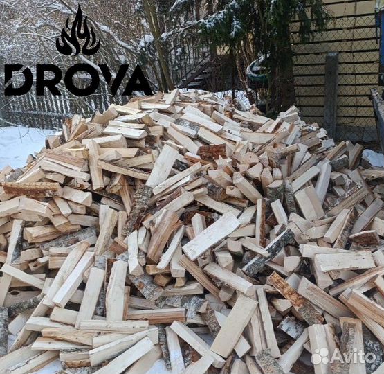 Дрова колотые