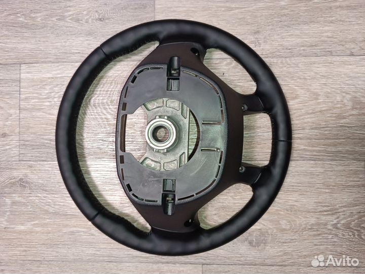 Руль hyundai ix35 перетянутый в новый материал