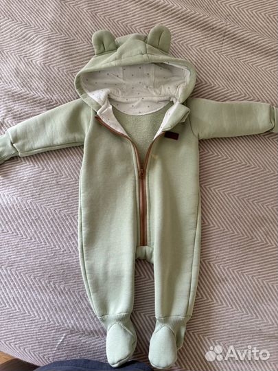 Комбинезон для новорожденного осень
