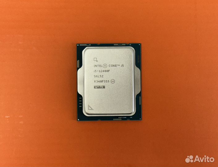 Процессор intel core i5 12400f новый lga1700