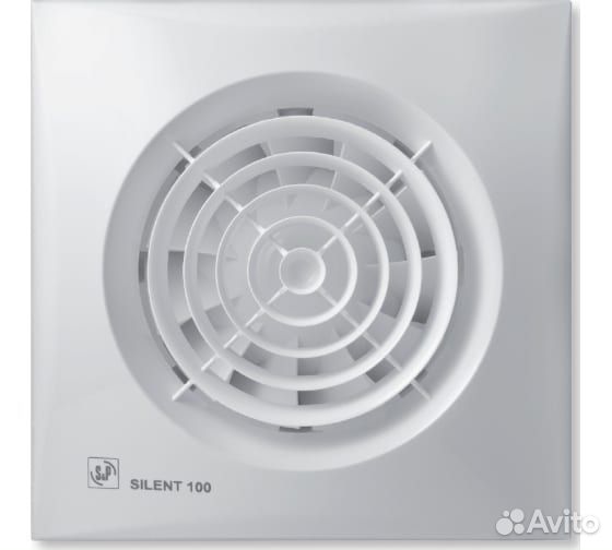 Вентилятор вытяжной Silent 100 CZ white