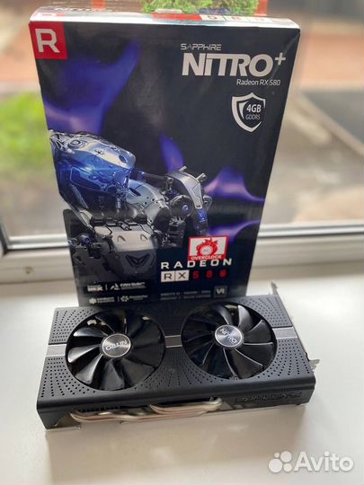 Sapphire nitro + Rx 580 4gb