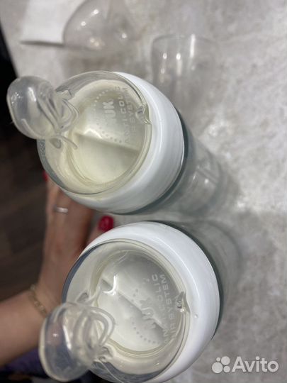 Стеклянная бутылочка Nuk