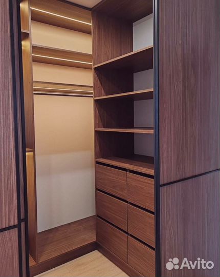 Гардеробная система под ключ