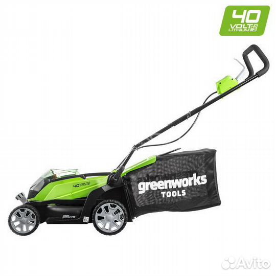 Газонокосилка аккумуляторная Greenworks 40V