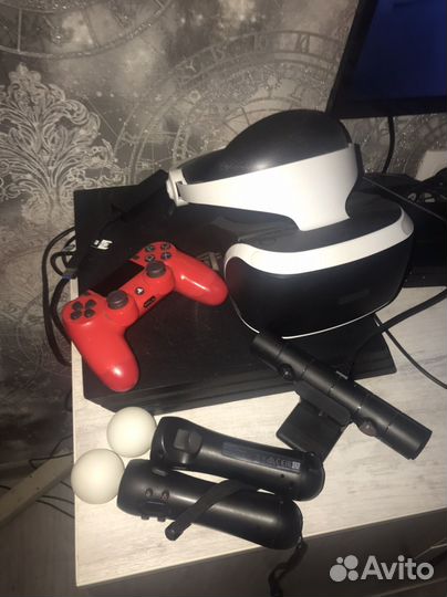 Sony playstation 4 pro+vr+игры