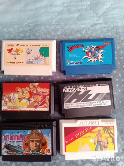 Игры на Famicom (Денди )оригинал лицензия