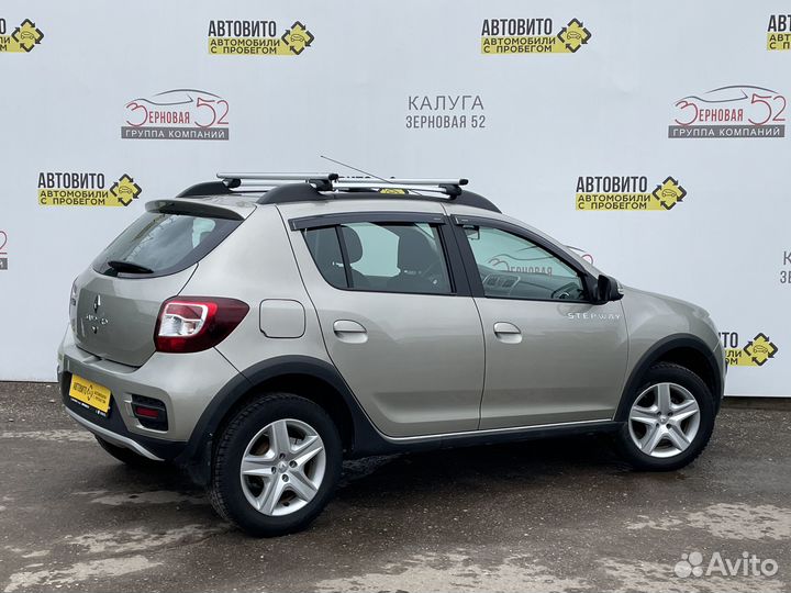 Renault Sandero Stepway 1.6 МТ, 2018, 107 048 км