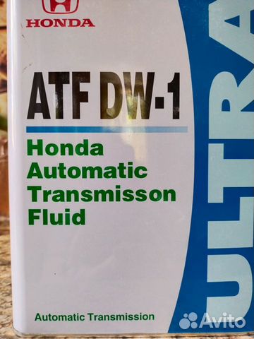 Масло трансмиссионное honda ATF DW-1 объявление продам
