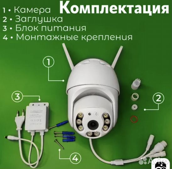 Камера видеонаблюдения wifi уличная