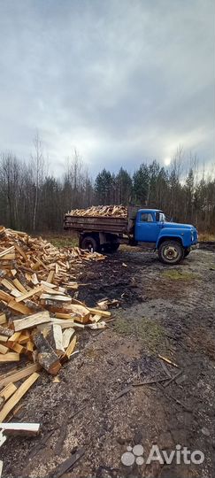 Дрова березовые колотые