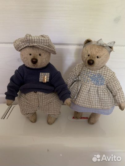 Винтажные мишки ручной работы