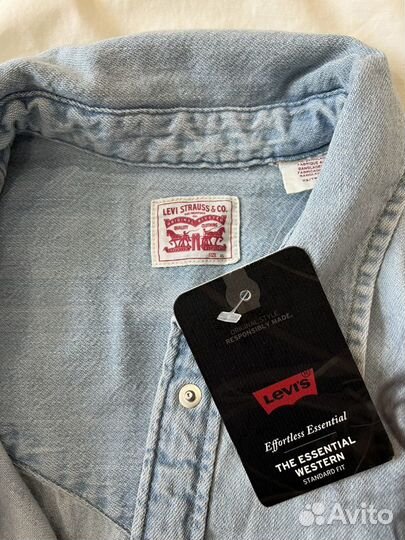 Рубашка джинсовая Levis XS