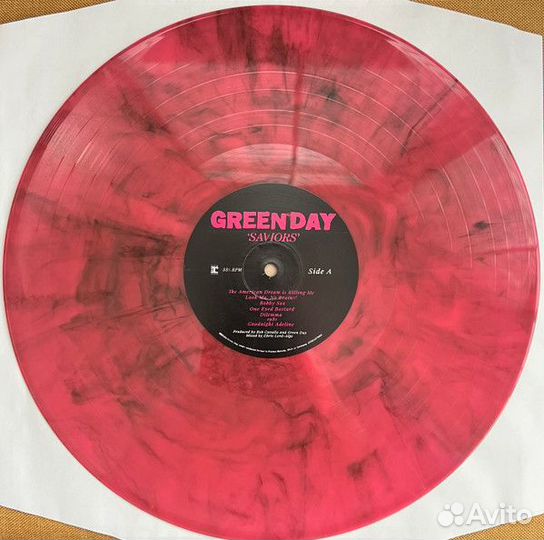 Виниловая пластинка Green Day - Saviors (Limited E