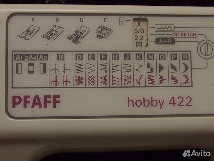 Швейная машина Pfaff Hobbi 422