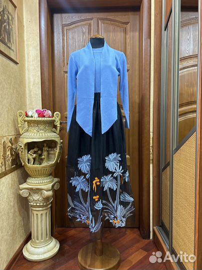 Юбка кофта и шарфик