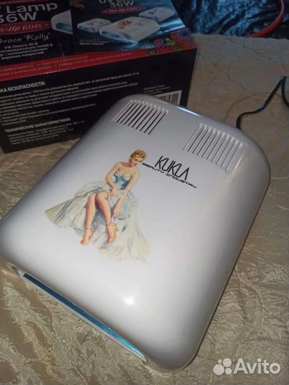 Уф лампа для ногтей бу