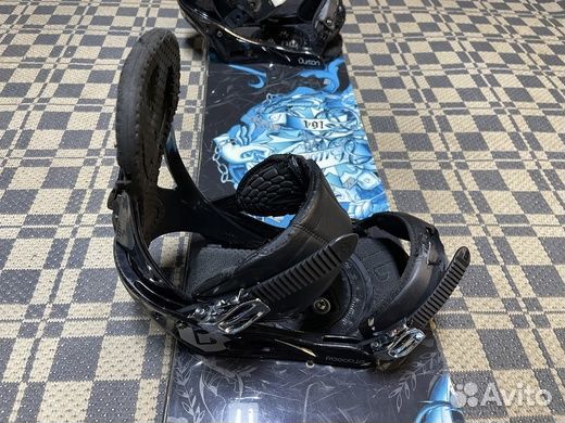 Мужской сноуборд комплект Burton Bullet - 164 - L