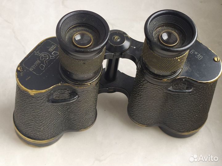 Бинокль ркка У В П 6*30 1932 СССР Довоенный