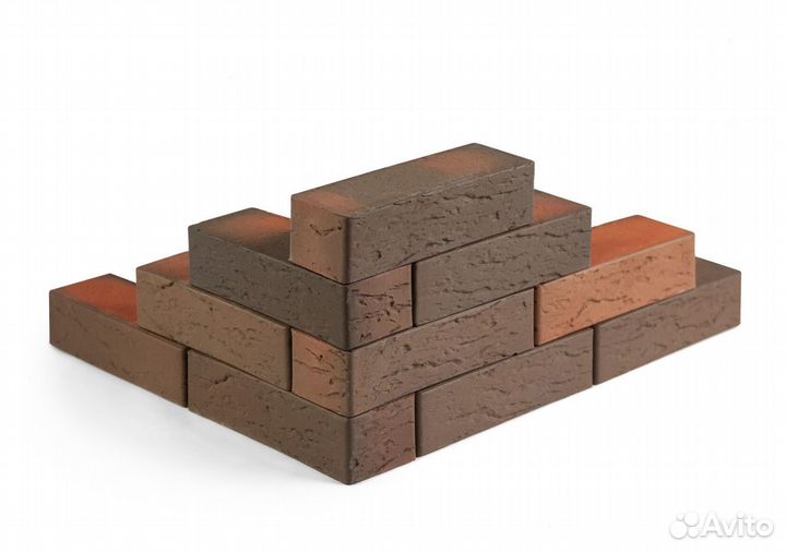 Кирпич облицовочный форматом 0.7нф. Доставка