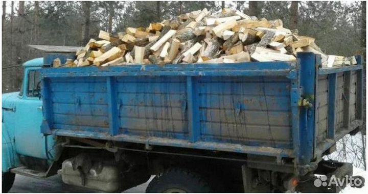 Дрова колотые