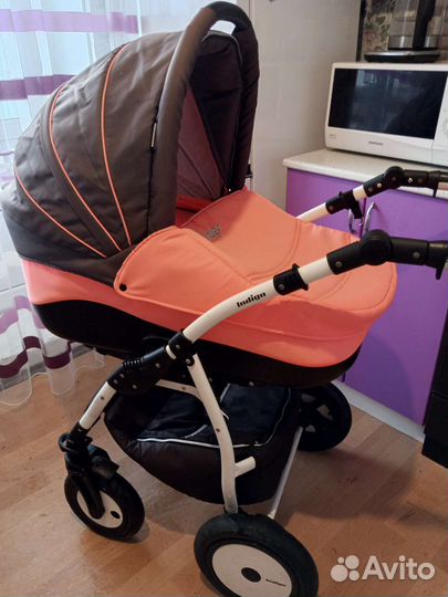 Коляска 3 в 1 indigo